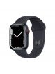 Apple Watch S7 GPS + Cellular 41mm Aluminio Negro Medianoche con Correa Deportiva Negra Medianoche