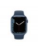 Apple Watch S7 GPS + Cellular 45mm Aluminio Azul con Correa Deportiva Azul Abismo
