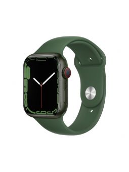 Apple Watch S7 GPS + Cellular 45mm Aluminio Verde con Correa Deportiva Verde