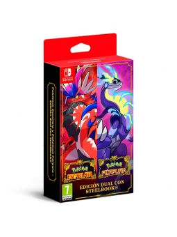 Juego Pack Dual Pokémon Escarlata y Púrpura Nintendo Switch