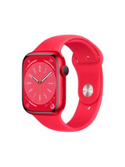 Apple Watch S8 GPS 45mm aluminio (PRODUCT)RED y correa deportiva (PRODUCT)RED