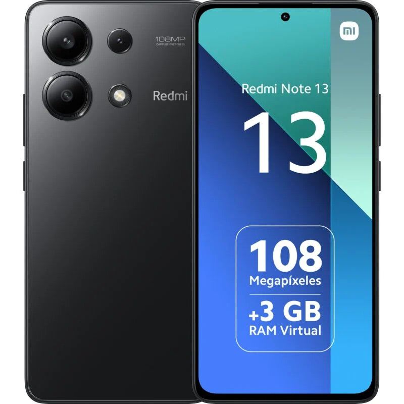 Xiaomi Redmi Note 13 6GB-128GB Negro Libre