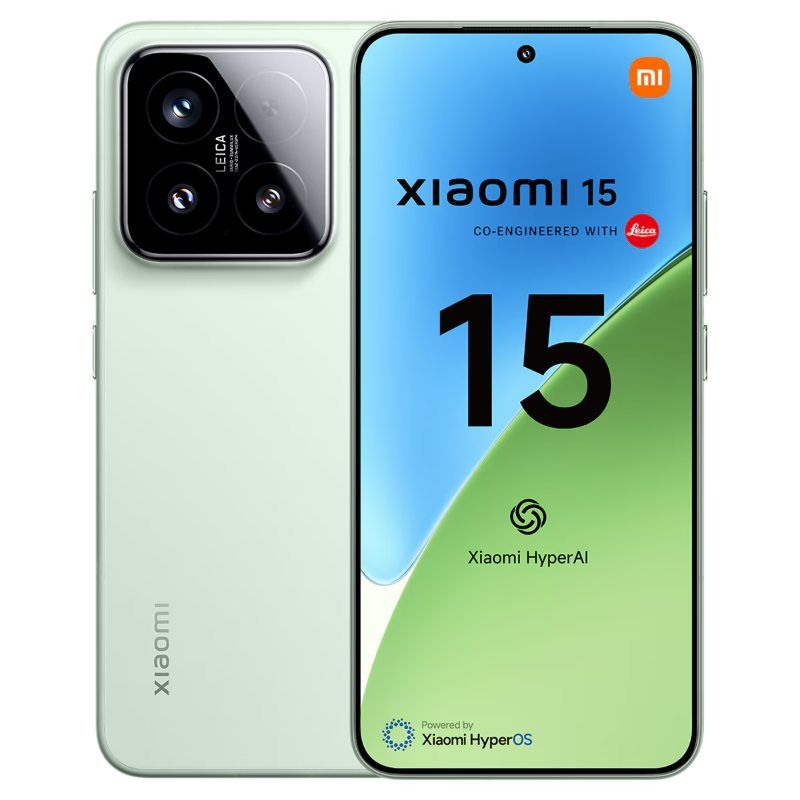 Xiaomi 15 12GB + 512GB Verde Móvil libre