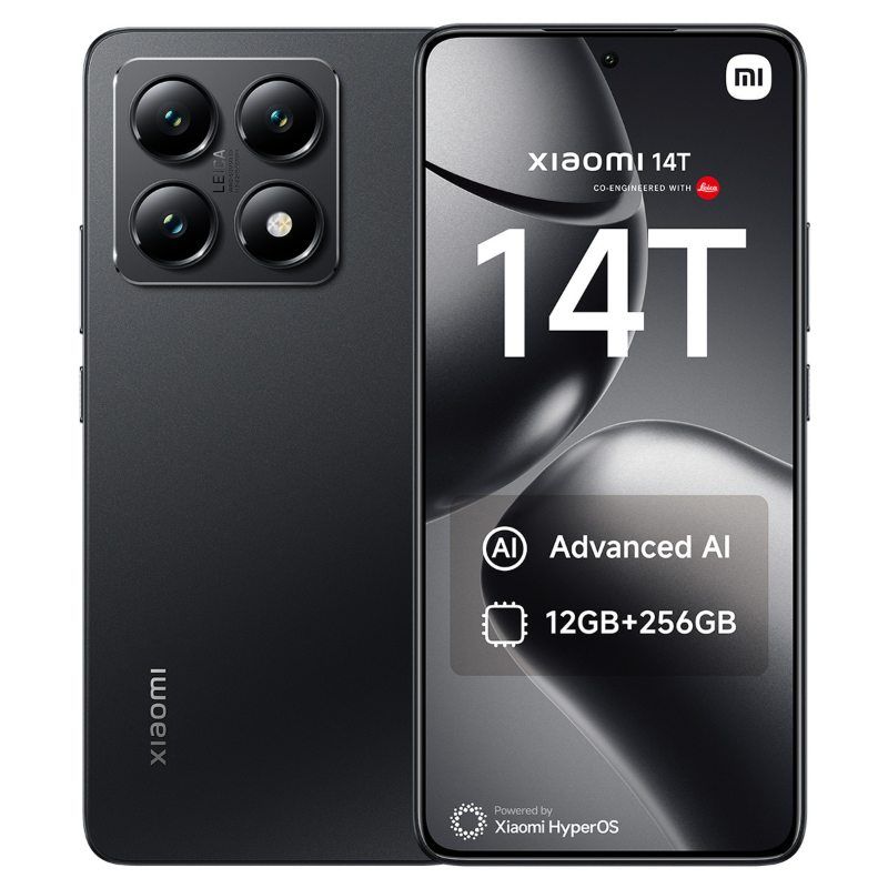 Xiaomi 14T 12GB + 256GB Negro Titanio Libre