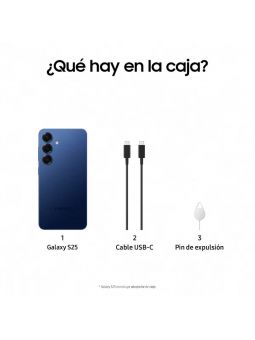 Samsung Galaxy S25 12GB + 128GB Azul Marino móvil libre