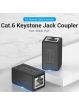 Adaptador Conector RJ45 Vention IPVB0 Cat.6
