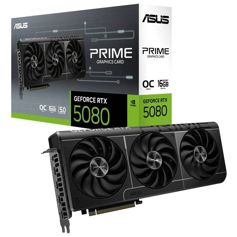 ASUS PRIME GeForce RTX 5080 OC 16GB GDDR7