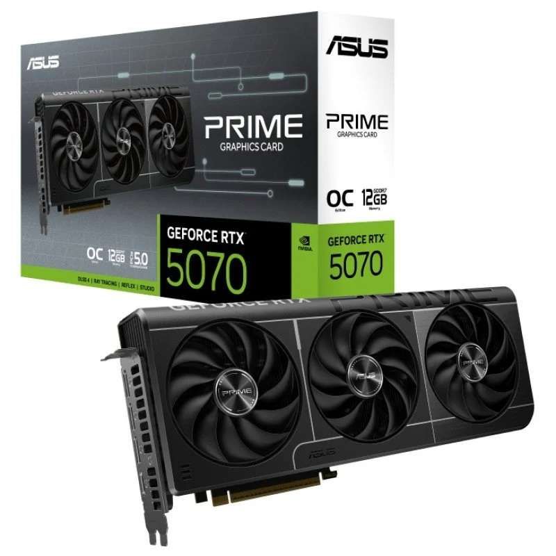 ASUS PRIME GeForce RTX 5070 OC 12GB GDDR7