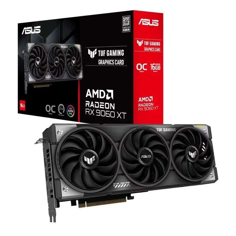 ASUS TUF Gaming AMD Radeon RX 9060 XT OC 16GB GDDR6