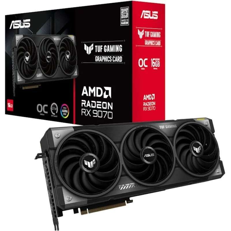 ASUS TUF Gaming AMD Radeon RX 9070 OC 16GB GDDR6