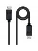 Cable DisplayPort Nanocable DisplayPort Macho - DisplayPort Macho/ 2m/ Negro