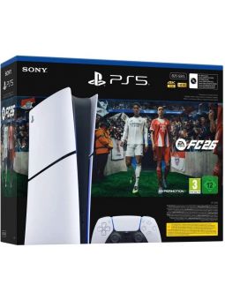 Sony PlayStation 5 Digital Slim + EA FC 26 (Descargable)