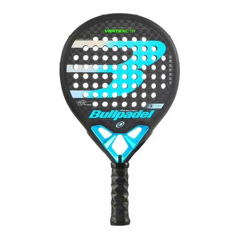 Pala de Pádel Bullpadel Vertex 02 Control Proline 2020 Azul y Negra