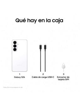 Samsung Galaxy S26 256GB Blanco