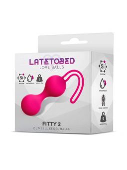 LATETOBED Fitty 2 - Bolas Kegel caja por delante
